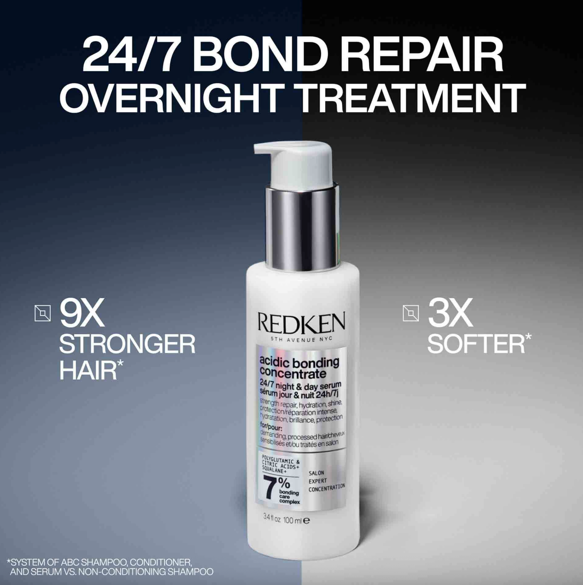 Buy Redken Acidic Bonding Concentrate Overnight Repair Multi Buy Bundle ...